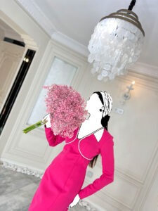 پیراهن میدی کد T68