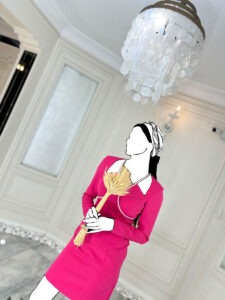 پیراهن میدی کد T68 - Image 5