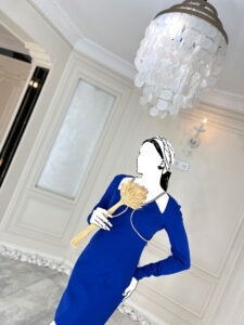 پیراهن میدی کد T68 - Image 2