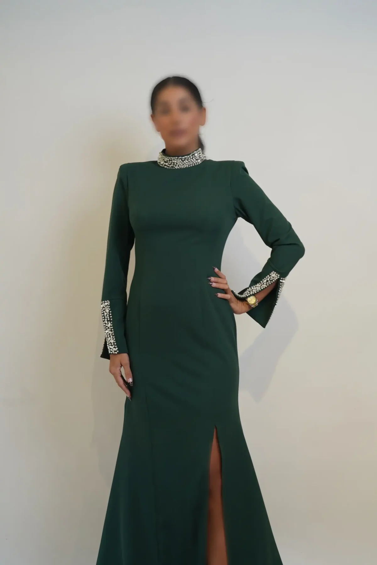 ماکسی نگین دار کد 3001 - Image 3