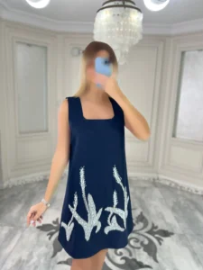 پیراهن جواهردوزی کد 3109 - Image 4