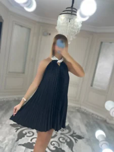 پیراهن پلیسه پشت گردنی کد 00403172 - Image 4