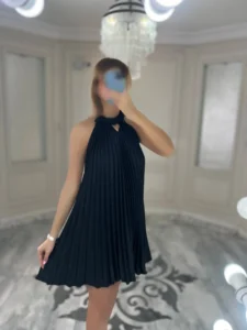 پیراهن پلیسه پشت گردنی کد 00403172 - Image 2