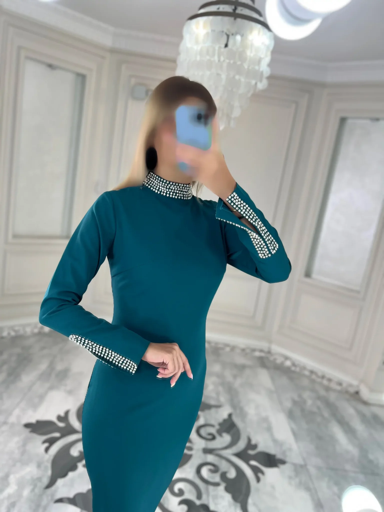 ماکسی نگین دار کد 3001 - Image 6