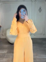 اورال بلند مانتویی کد 4033008 - Image 4