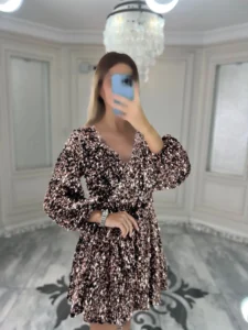 پیراهن پولک کش کد 00403190 - Image 2