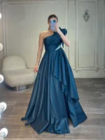 پیراهن ماکسی رومی کمر نگین کد W78