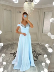 ماکسی رو سینه نگین کد 2847 - Image 11