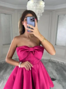 پیراهن عروسکی پاپیونی کد 4032003 - Image 11