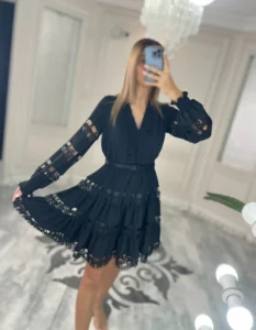 پیراهن دانتل کد 4012005 - Image 2