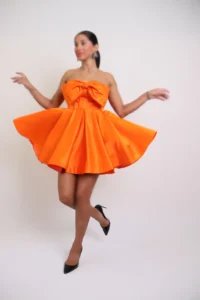 پیراهن عروسکی پاپیونی کد 4032003 - Image 6