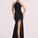 پیراهن ماکسی یقه نگین کد Q49/3