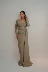 ماکسی لمه کشی پوشیده کد V20 - Image 3