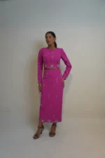 کراپ دامن بلند کد 2628 - Image 4