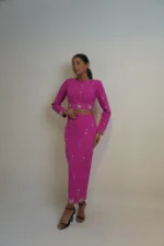 کراپ دامن بلند کد 2628 - Image 2