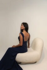 ماکسی یقه خشتی کد 3303 - Image 2