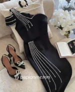 پیراهن میدی غواصی کد 4032025 - Image 6