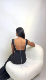 ماکسی یقه خشتی کد 3303