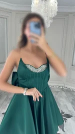 پیراهن عروسکی جلو نگین کد 4022030 - Image 9