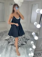 پیراهن عروسکی جلو نگین کد 4022030 - Image 8
