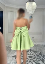پیراهن عروسکی جلو نگین کد 4022030 - Image 11