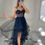 پیراهن ماکسی پولکی کد 3311