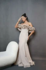 ماکسی مدل ماهی بالا تنه گل کد 4031024 - Image 2