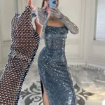 پیراهن ماکسی کامل نگین کد W33/6