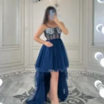 پیراهن ماکسی بالا پولکی کد 2326