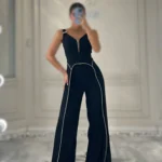 کراپ شالدار و شلوار کد 3207