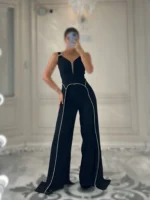 کراپ شالدار و شلوار کد 3207