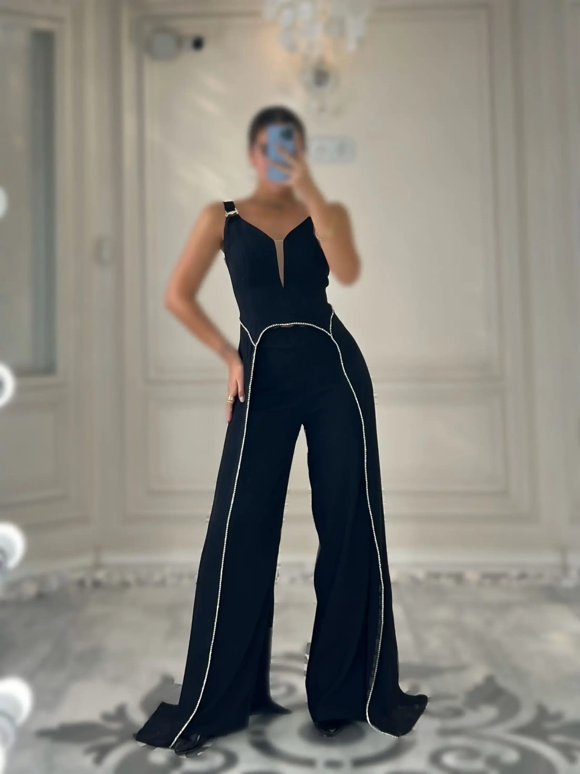 IMG_9074 کراپ شالدار و شلوار کد 3207 - Image 1