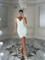 پیراهن کوتاه جذب کامل نگین کد 4032033 - Image 2