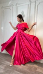 ماکسی off shoulder کد 4021007 - Image 2