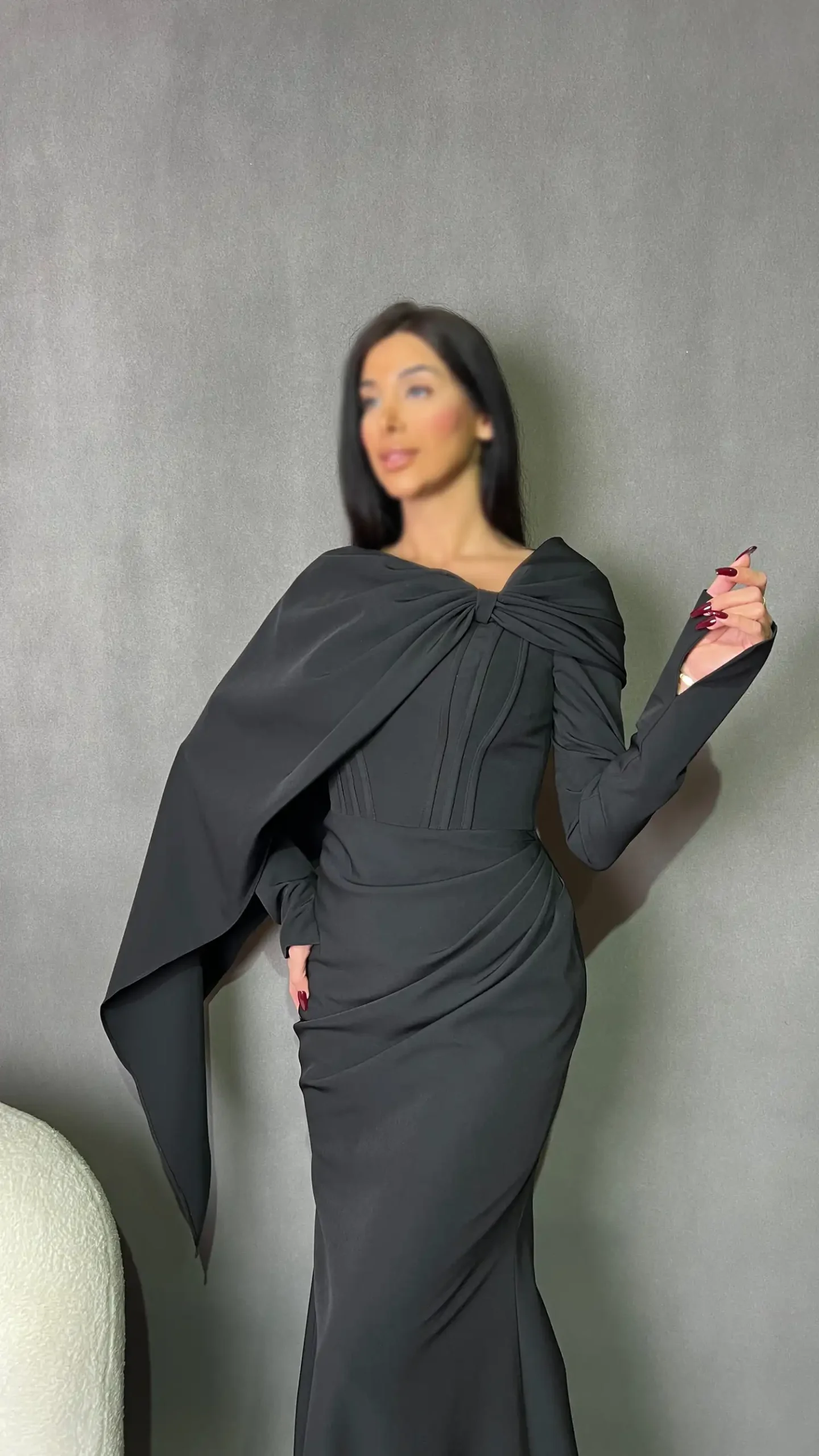 IMG_2272 ماکسی جذب یقه پاپیون کد AA32 - Image 1