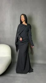 ماکسی جذب یقه پاپیون کد AA32 - Image 2