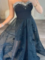 ماکسی دکلته بالا نگین پایین تور کد Y66/1 - Image 5