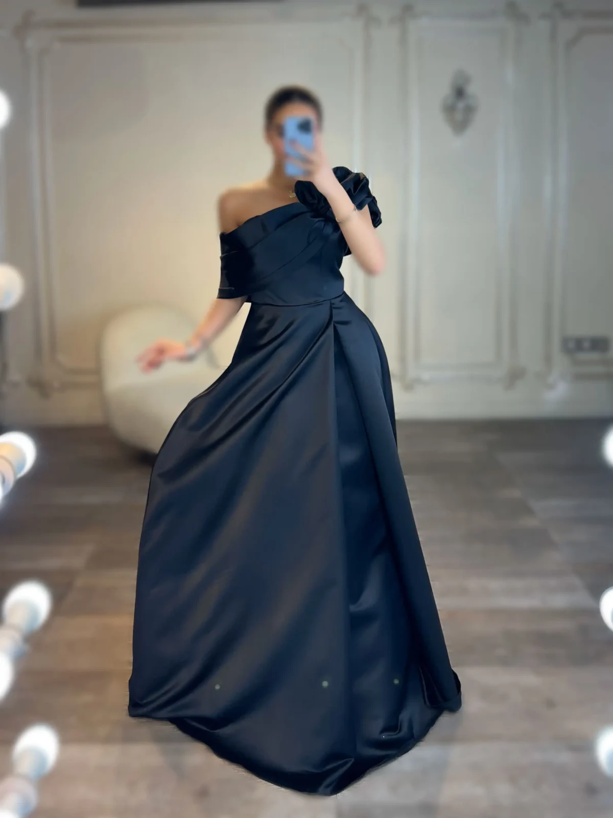 ماکسی سرشانه گل کد 3284 - Image 2