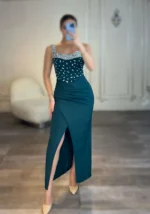 میدی نگین دار کرپ کد 2476 - Image 10