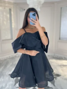 پیراهن کوتاه آف شولدر کد 3182/2 - Image 2