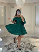 پیراهن کوتاه آف شولدر کد 3182/2 - Image 5