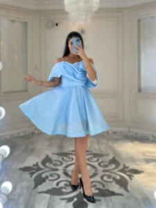 پیراهن کوتاه آف شولدر کد 3182/2 - Image 3