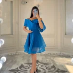 پیراهن کوتاه آف شولدر کد 3182/2