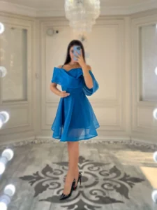 پیراهن کوتاه آف شولدر کد 3182/2