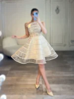 پیراهن عروسکی آرگانزا کد AA81