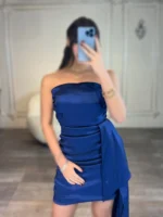 پیراهن کوتاه شالدار کد 2900 - Image 3