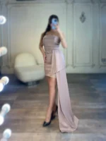 پیراهن کوتاه شالدار کد 2900 - Image 2