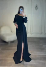 ماکسی رومی آستین نگین کد 3176