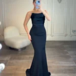 ماکسی بالا ساتن دو رنگ کد 2784