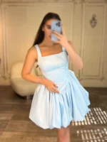 پیراهن کوتاه پایین پفی کد 4032053 - Image 4